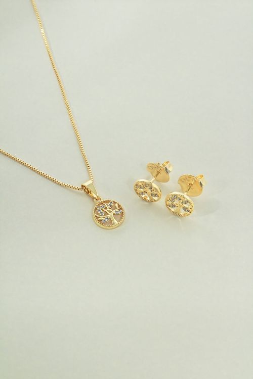 Conjunto Árvore Cravejada