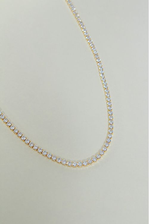 Choker Riviera Zircônia