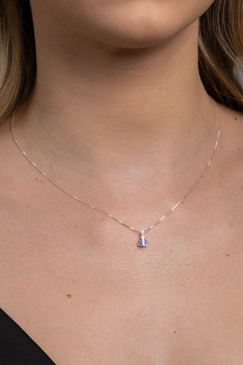 Colar Nossa Senhora Prata 925