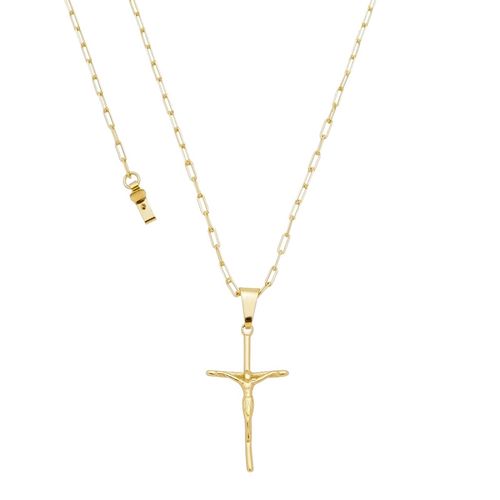 Corrente Cartier Com Pingentejesus Na Cruz 4d