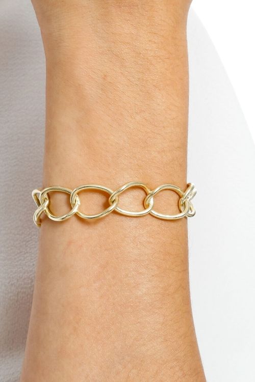 Pulseira Elos Grandes Iguais