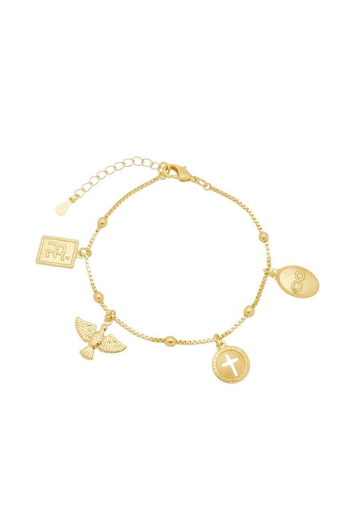 Pulseira Fé Infinita Veneziana