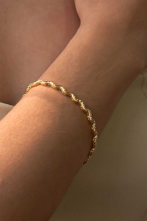 Pulseira Ondulada Com Texturas