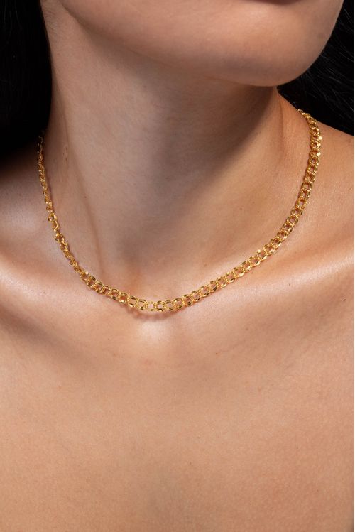 Choker Tipo Grumet Texturizado