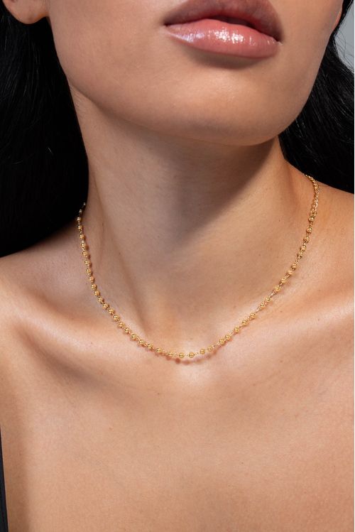 Choker Bolinhas Lisas