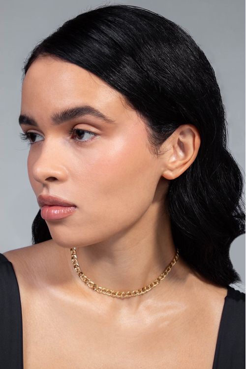 Choker Elos Texturizados