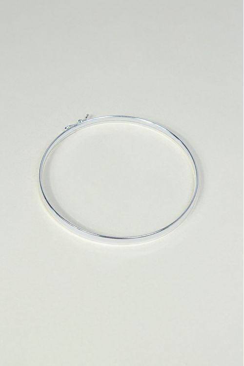 Bracelete Liso Prata 925