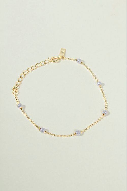 Pulseira Bolinhas Pérolas