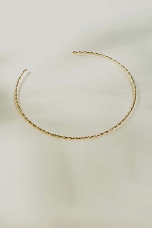 Choker Rígida Trançada