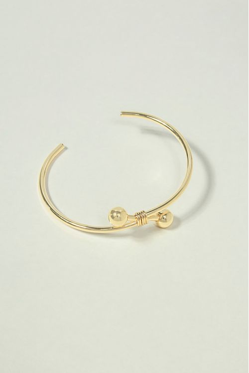Bracelete Rígido Esferas Entrelaçadas