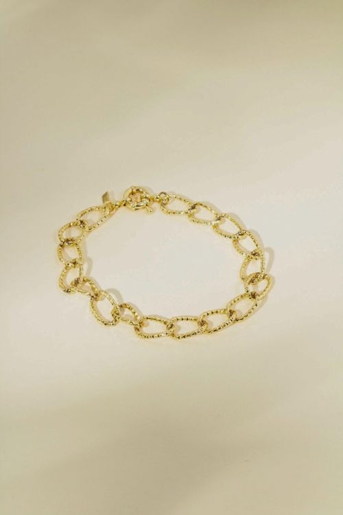 Pulseira Elos Largos Trabalhado