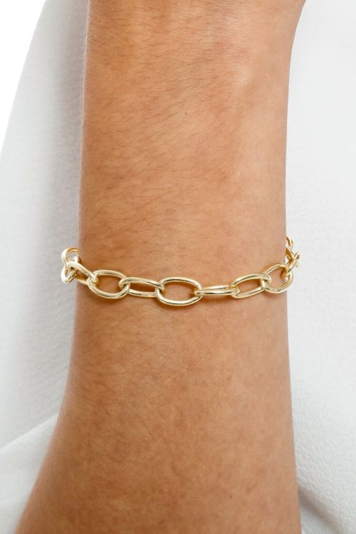 Pulseira Elos Iguais Médios