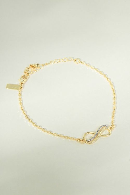 Pulseira Infinito Cravejado