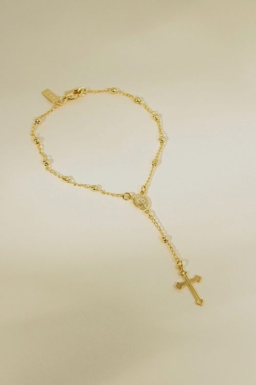 Pulseira Terço Liso