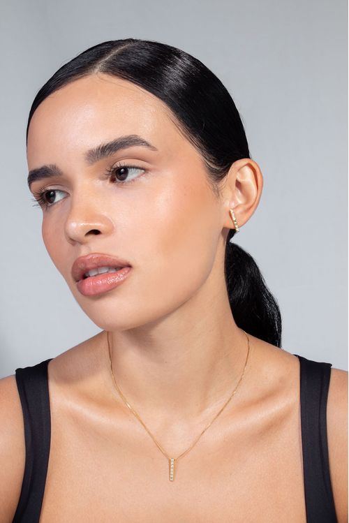 Conjunto Retangular Com Zircônias