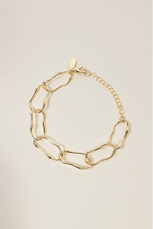 Pulseira Elos Assimétrios Vazados