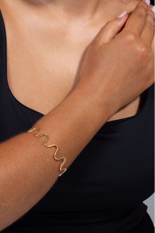 Bracelete Orgânico Ondas