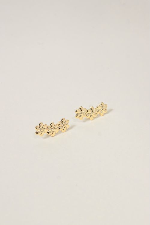 Brinco Ear Cuff Flores