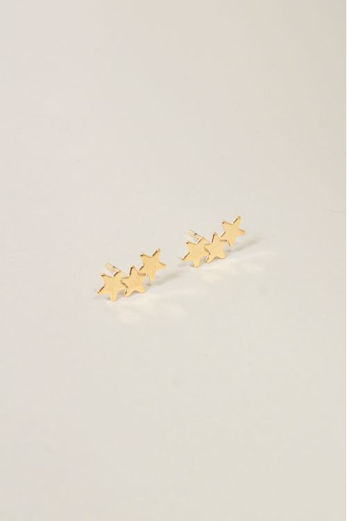 Brinco Ear Cuff Estrelas