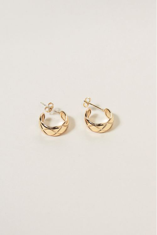 Brinco Argola Com Detalhes