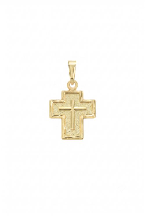 Pingente Crucifixo com Detalhes