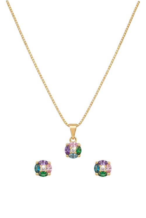 Conjunto Redondo Colorido