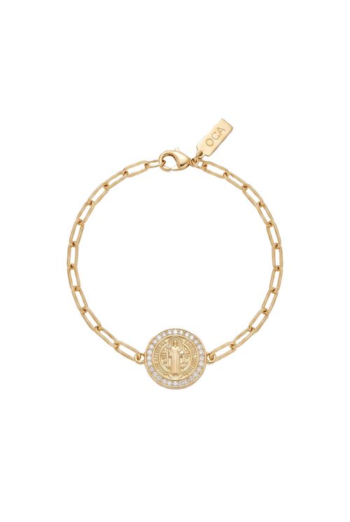 Pulseira São Bento Cravejado