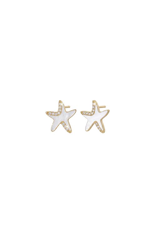 Brinco Estrela Madreperola