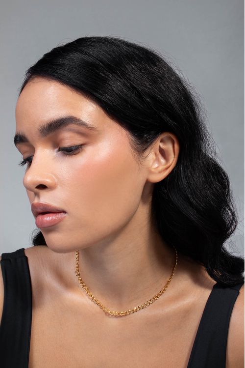 Choker Tipo Grumet Texturizado