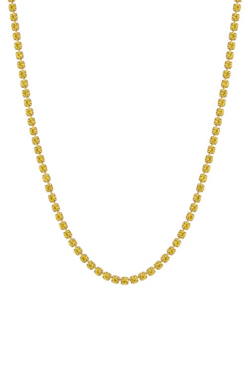 Choker Riviera Amarela