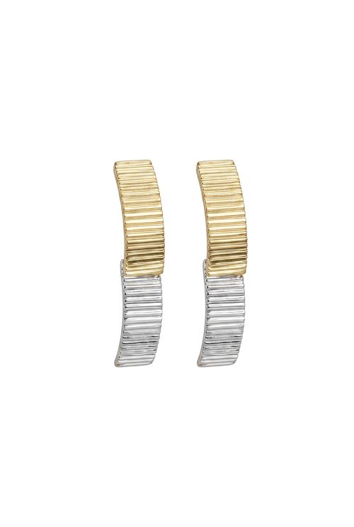 Brinco Duplo Duas Cores
