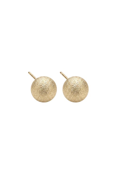 Brinco Bola Craquelada Grande