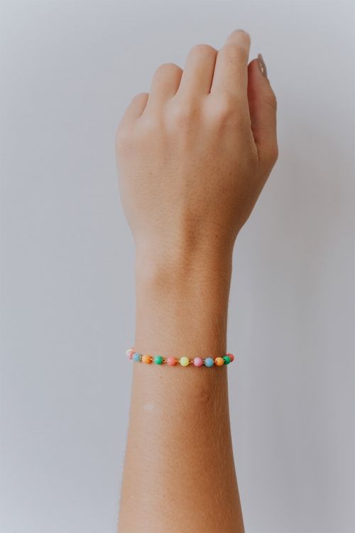 Pulseira Bolas Multicolor