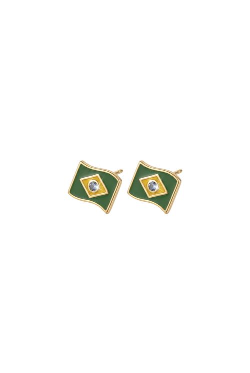 Brinco Bandeira Do Brasil