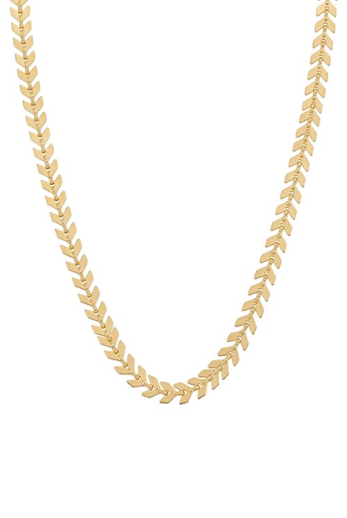Choker Folhas Lisas