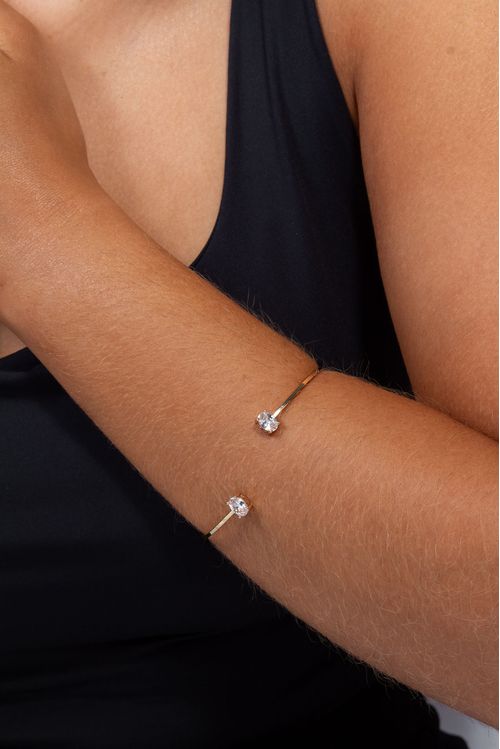 Bracelete Zircônias