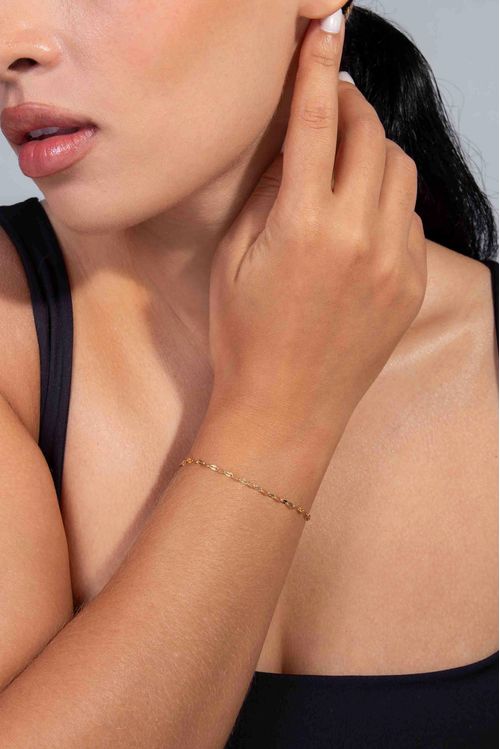 Pulseira Chapas Lisas