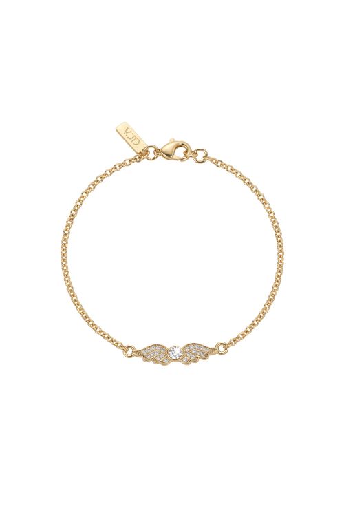Pulseria Asas Cravejadas