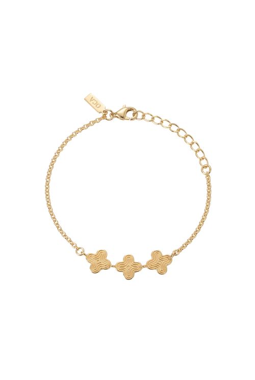 Pulseira Trevos Com Detalhes