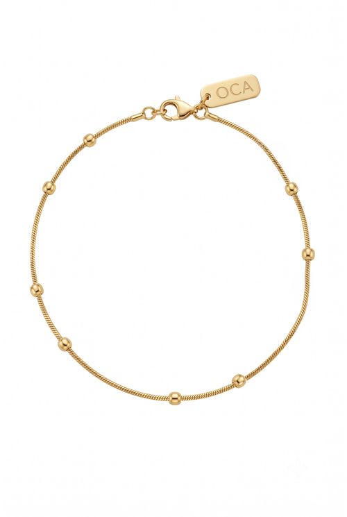 Pulseira Malha Com Bolinhas