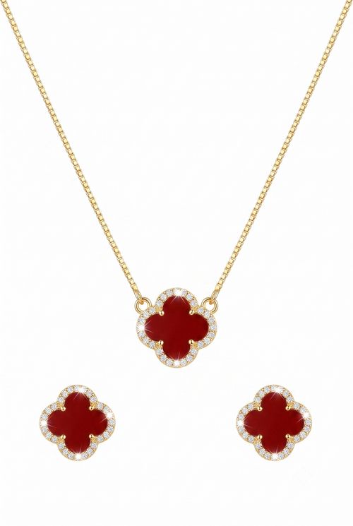 Conjunto Trevo Vermelho