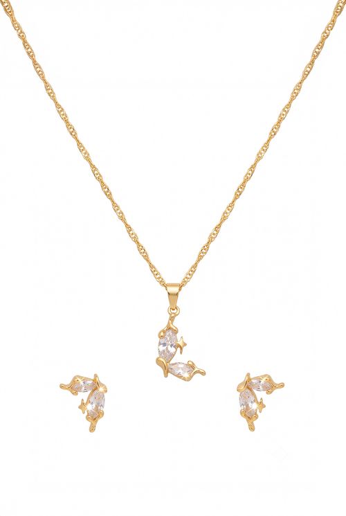 Conjunto Zircônias Com Detalhes